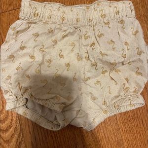 H&M swan shorts